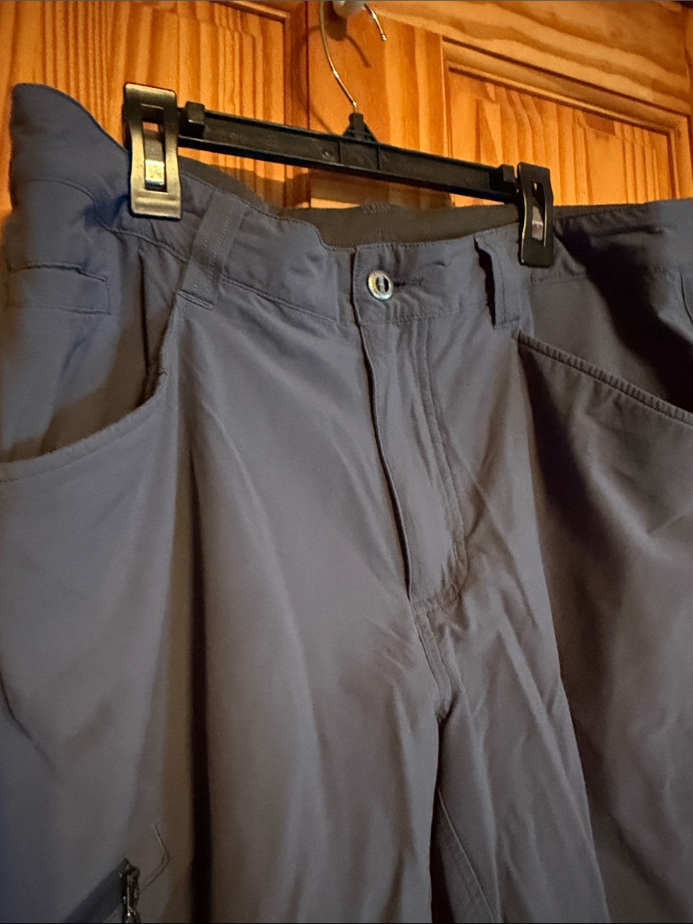 Patagonia Blue Men's Hybrid Performance Shorts - Picture 3 of 8